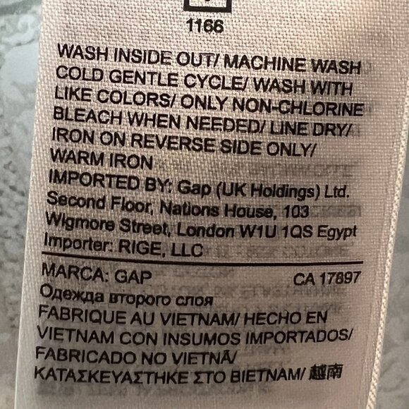 GAP Signature Skinny Ankle Pants Bi Stretch Mid Rise Blue Floral Print Size 2 - Picture 6 of 9